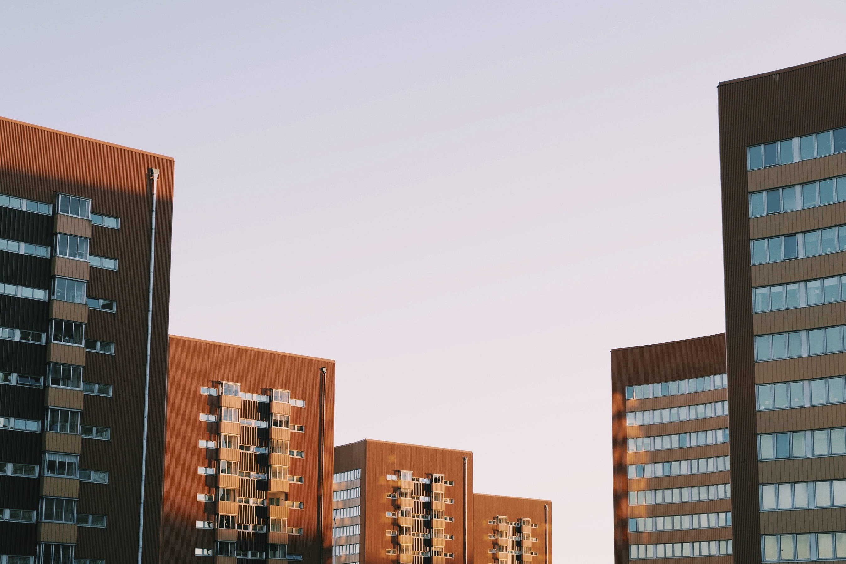 Prédios residenciais de condomínio